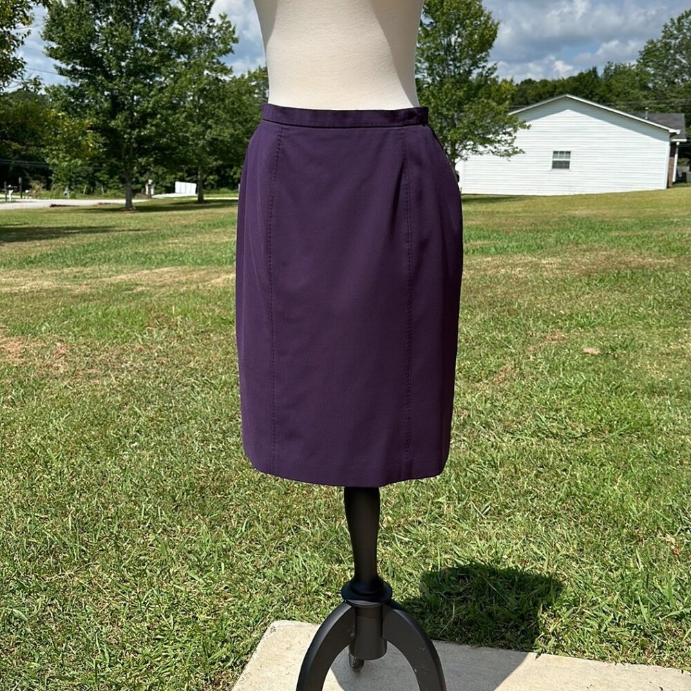 Purple skirt